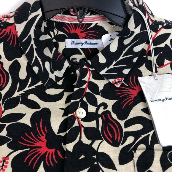 Tommy Bahama Terra Fronds Mens Butterfly Shirt - Picture 3 of 7